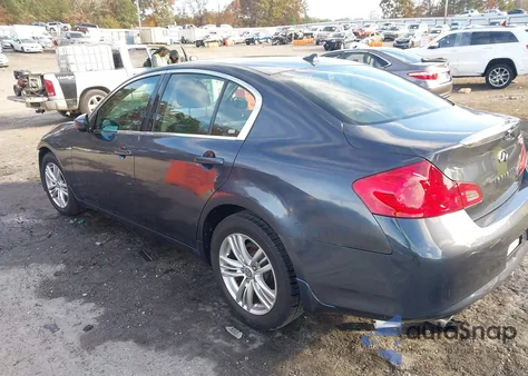 2011 Infiniti G25X z USA, uszkodzony, nr VIN JN1DV6AR5BM450373